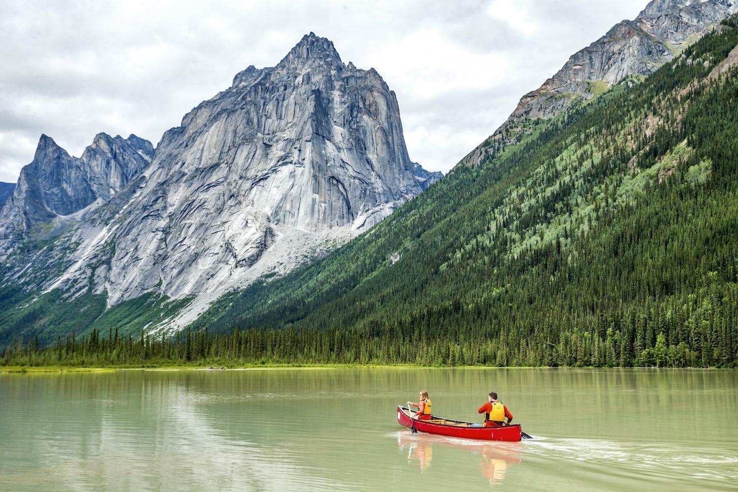 As wildfires sweep parts of British Columbia and the Northwest Territories, some NWT parks (like Nahanni National Park Reserve, shown) are closed to new visitors.