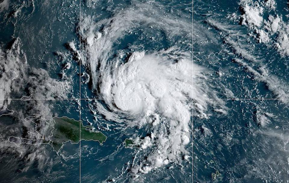 Hurricane Dorian on August 29, 2019/NOAA