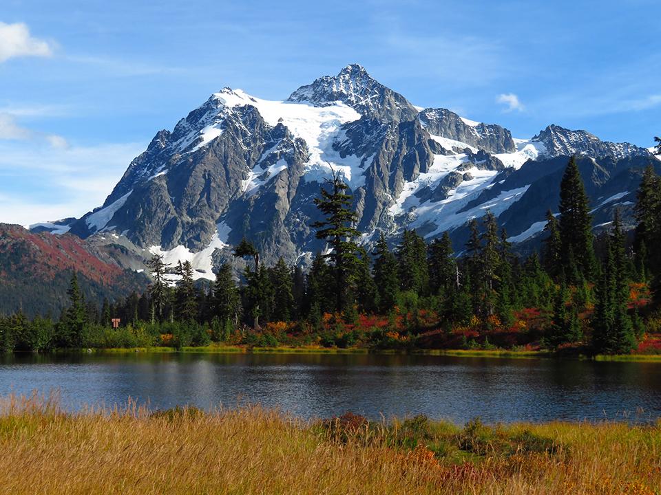 Mount Shuksan and Picture Lake, North Cascades National Park Service Complex / Jeff Hollett