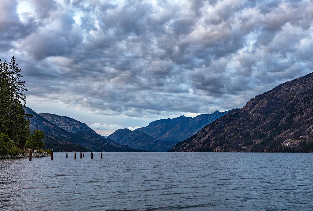 An early morning view downlake, Lake Chelan National Recreation Area, North Cascades Complex / Rebecca Latson