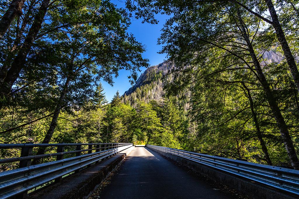 A bridge to adventure, North Cascades National Park, North Cascades Complex / Rebecca Latson