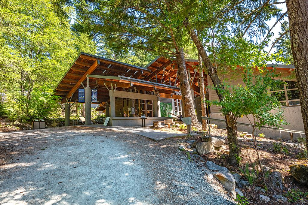 The Environmental Learning Center office, bookstore, and classrooms, Ross Lake National Recreation Area, North Cascades Complex / Rebecca Latson