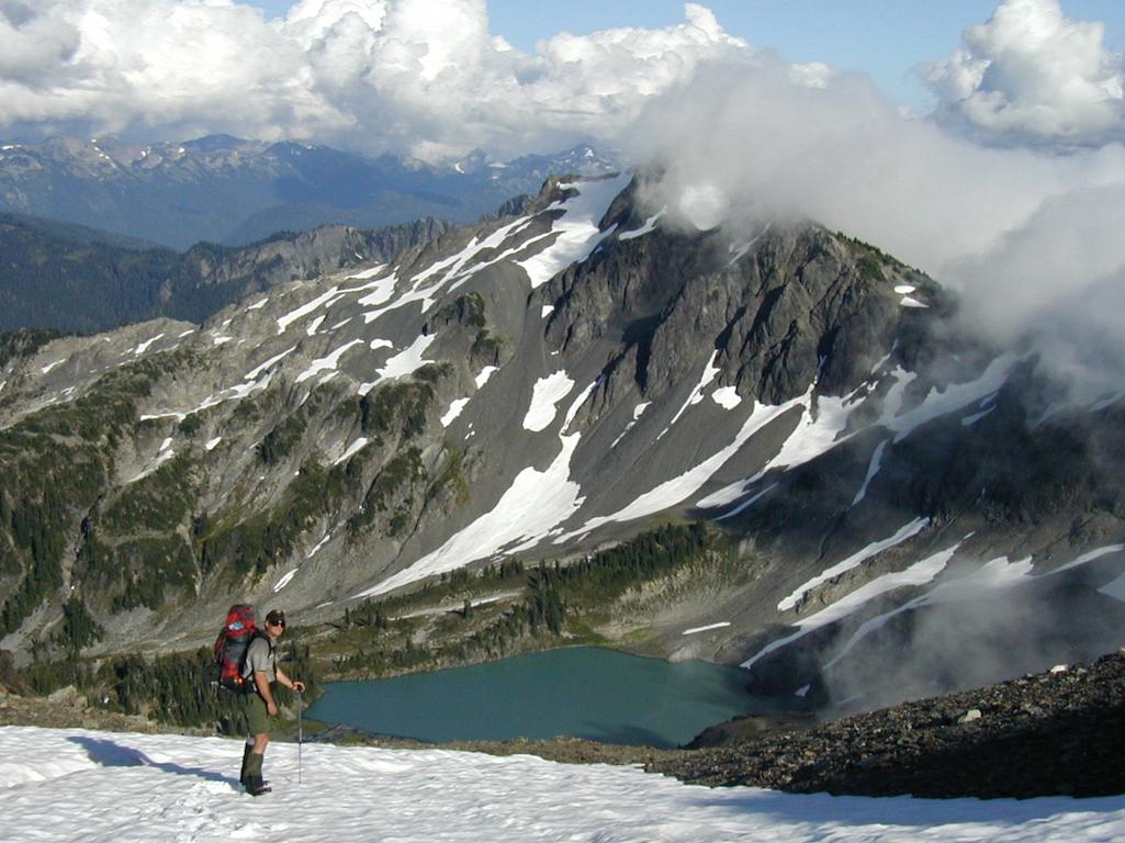 A Washington woman died while attempting the Bailey Range Traverse in Olympic National Park/NPS photo of Stephen Peak and Stephen Peak Basin