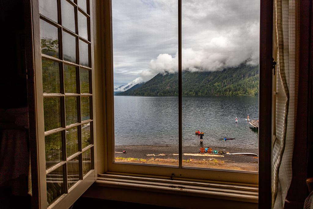 A view with a room, Lake Crescent Lodge, Olympic National Park / Rebecca Latson