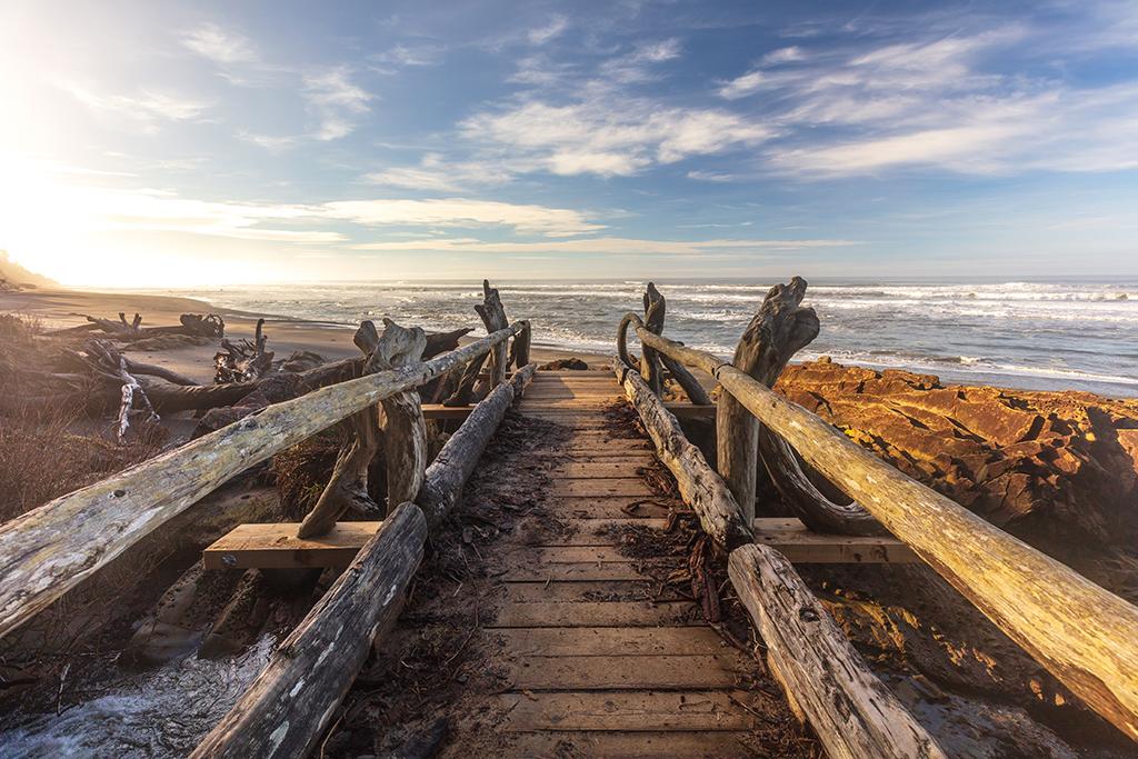 The bridge to Beach 4, Olympic National Park / Rebecca Latson