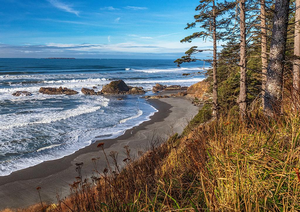 Looking down upon Kalaloch Beach 4, Olympic National Park / Rebecca Latson