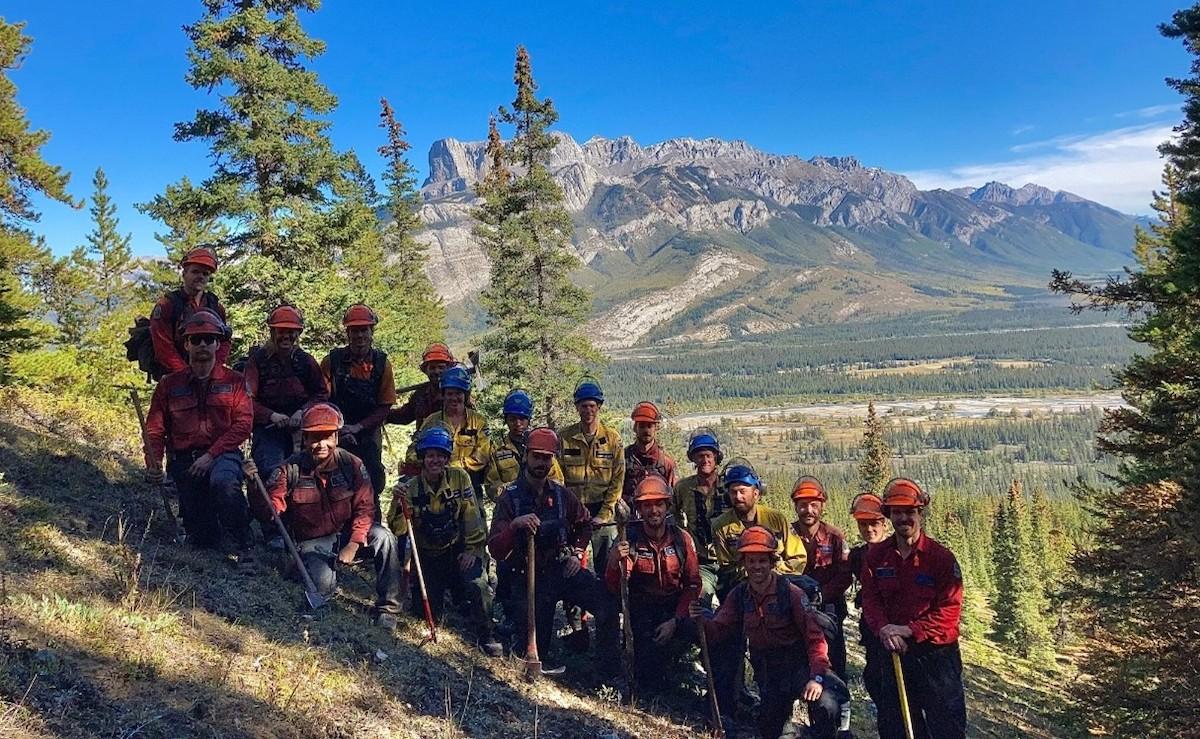 Parks Canada has fire personnel across the country and enlists partners for help.