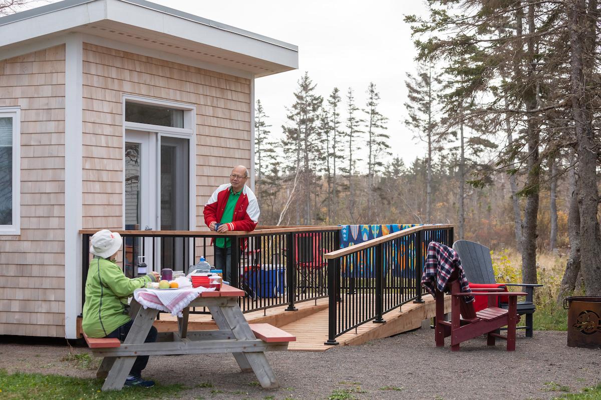 The goal of Bunkies is to lure urbanites to camp overnight in Prince Edward Island National Park.