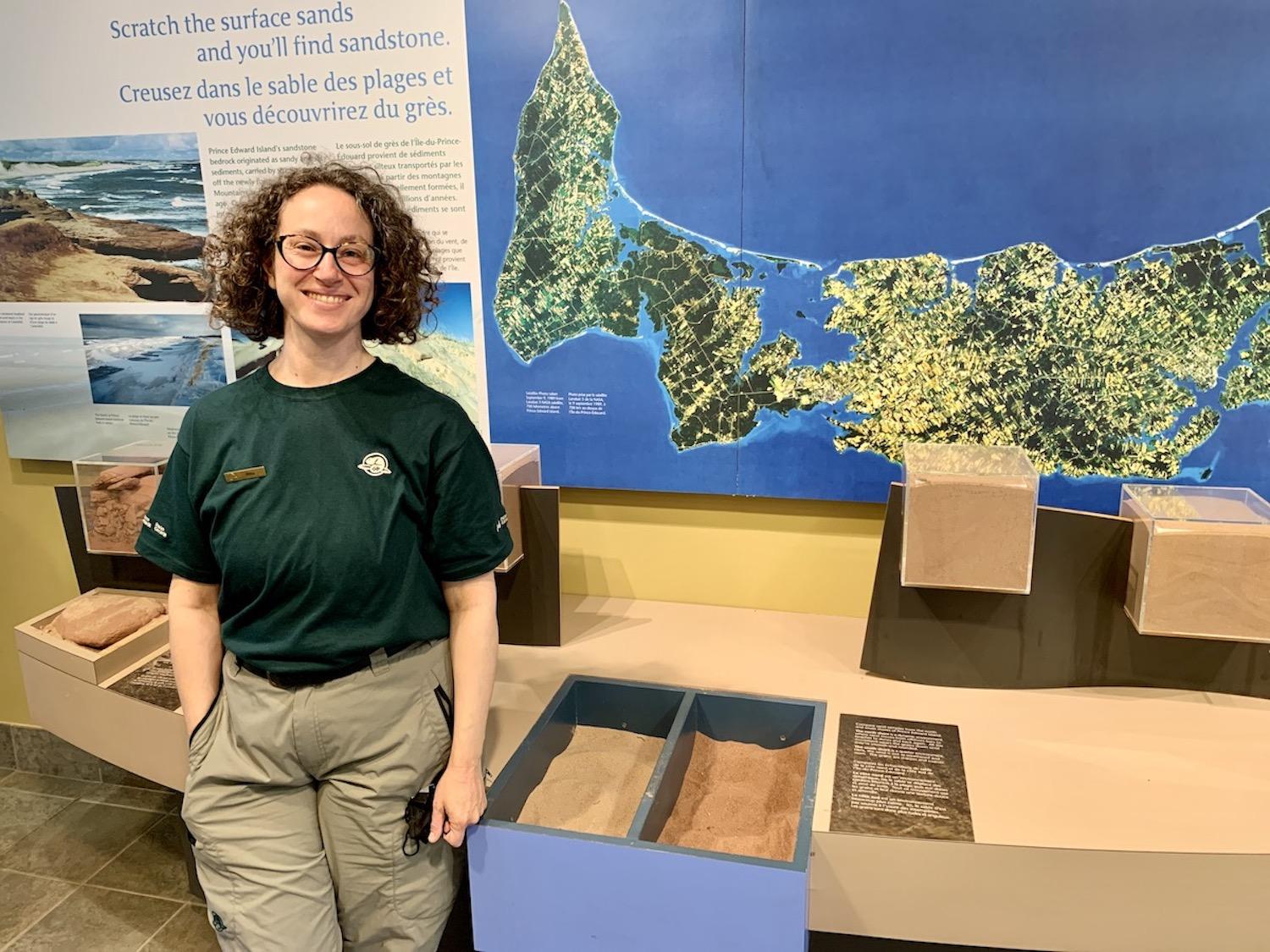 Rilla Marshall is the visitor services team lead at the park's Greenwich section.