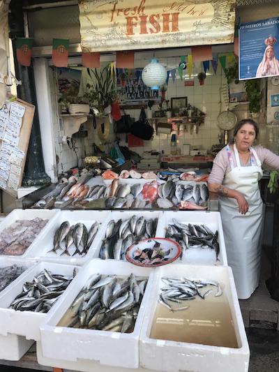 Fish monger in Portugal/Rita Beamish