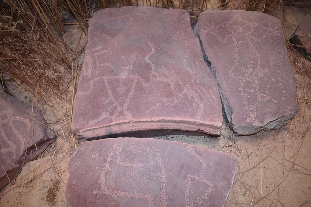 Petroglyphs, Pipestone National Monument / NPS-Jessica Borden