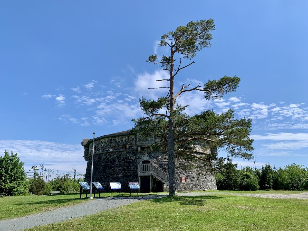 The Prince of Wales Tower National Historic Site has a Martello tower from the 1790s.