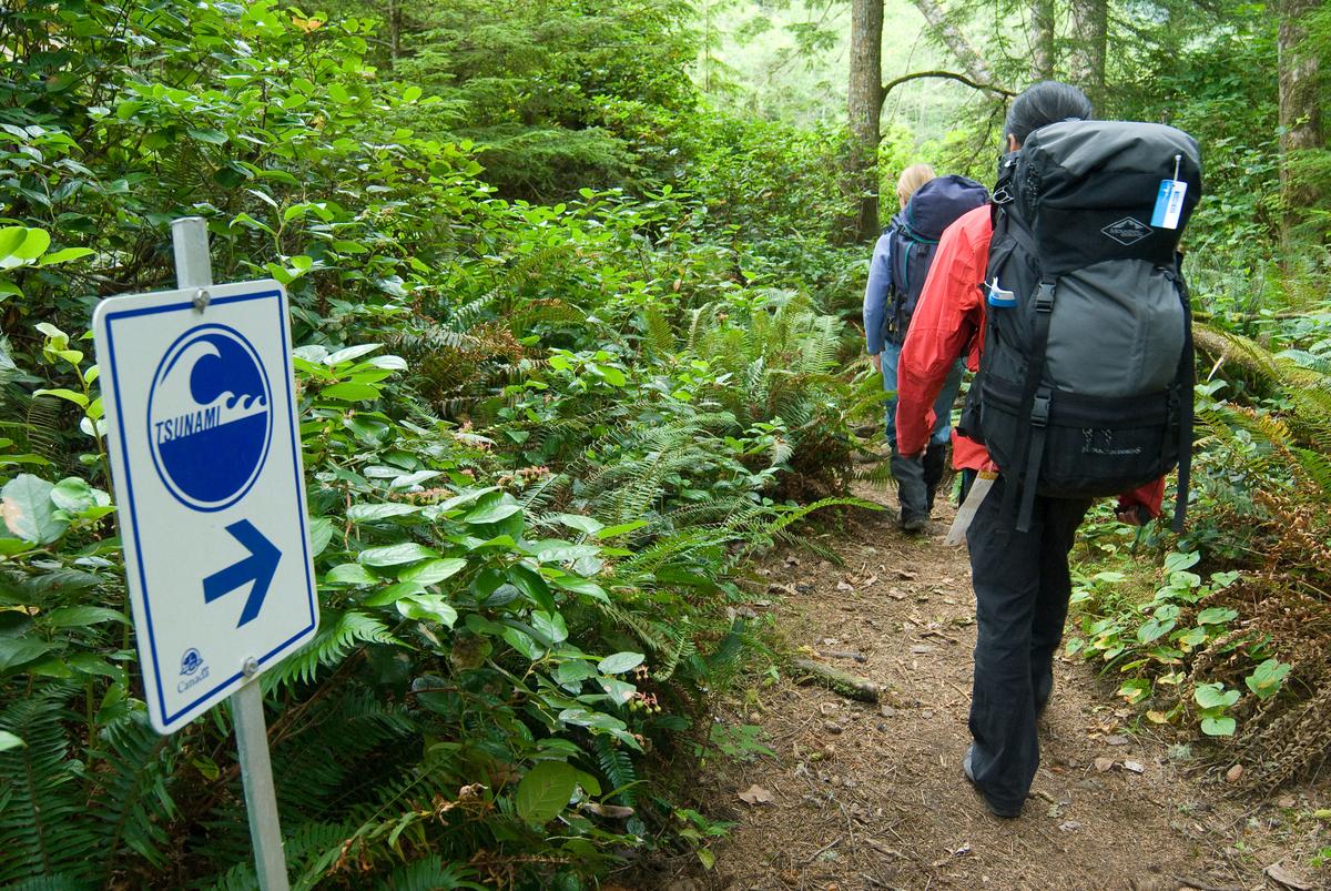 Only seasoned hikers should attempt the challenging West Coast Trail.