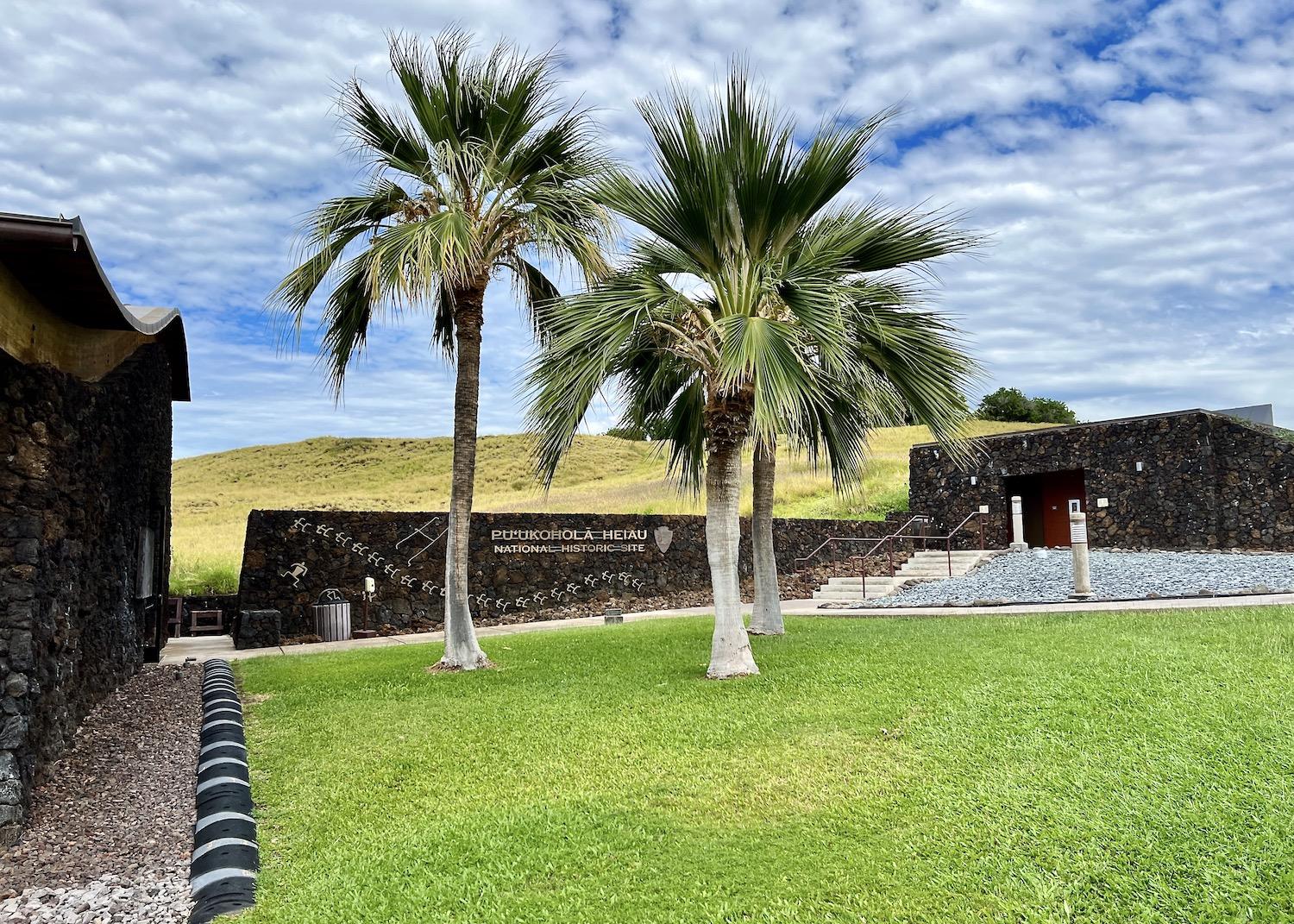 You can almost see the heiau (temple) on the hill at Puʻukoholā Heiau National Historic Site.