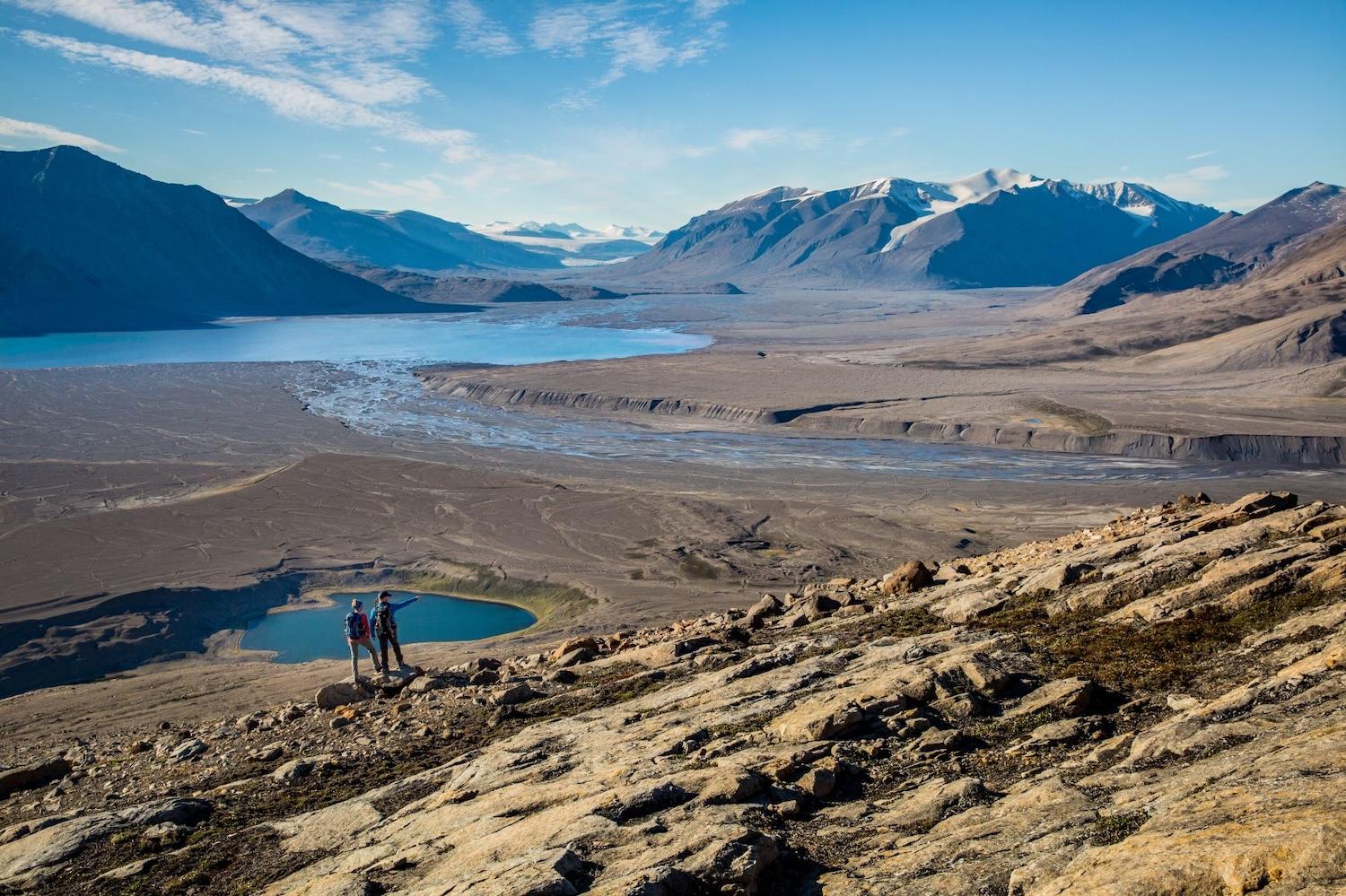 Quttinirpaaq National Park is a stunning but remote park in Nunavut in northern Canada.