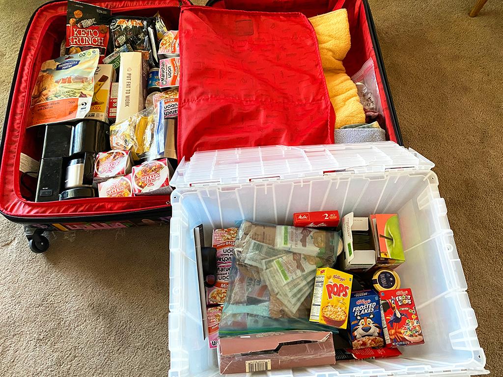 Bringing my own food to Crater Lake National Park / Rebecca Latson