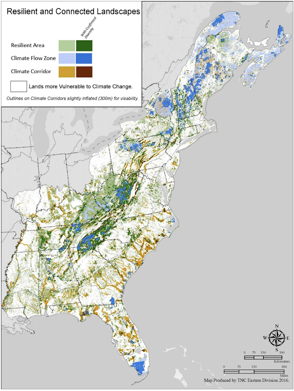 Resilient and Connected Landscapes in the Eastern U.S./The Nature Conservancy