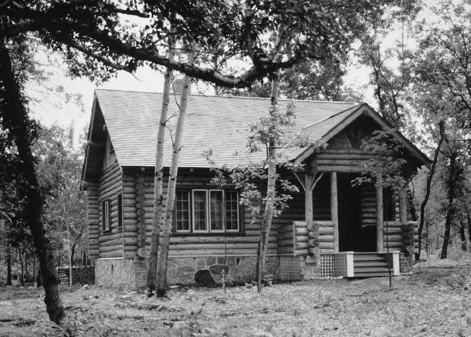 The former gatekeeper's residence at Riding Mountain National Park.