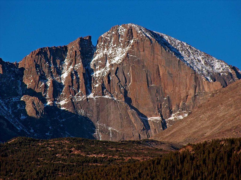 A 26-year-old Colorado man fell to his death from Longs Peak in Rocky Mountain National Park/ProfPete via Wikipedia