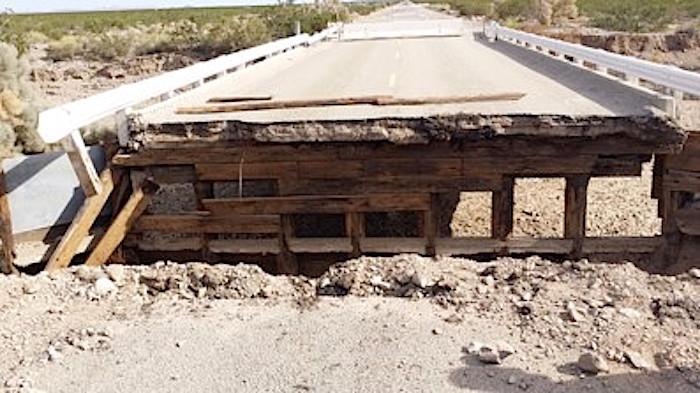 Washouts have closed portions of Route 66/San Bernardino County Washouts have closed portions of Route 66/San Bernardino County