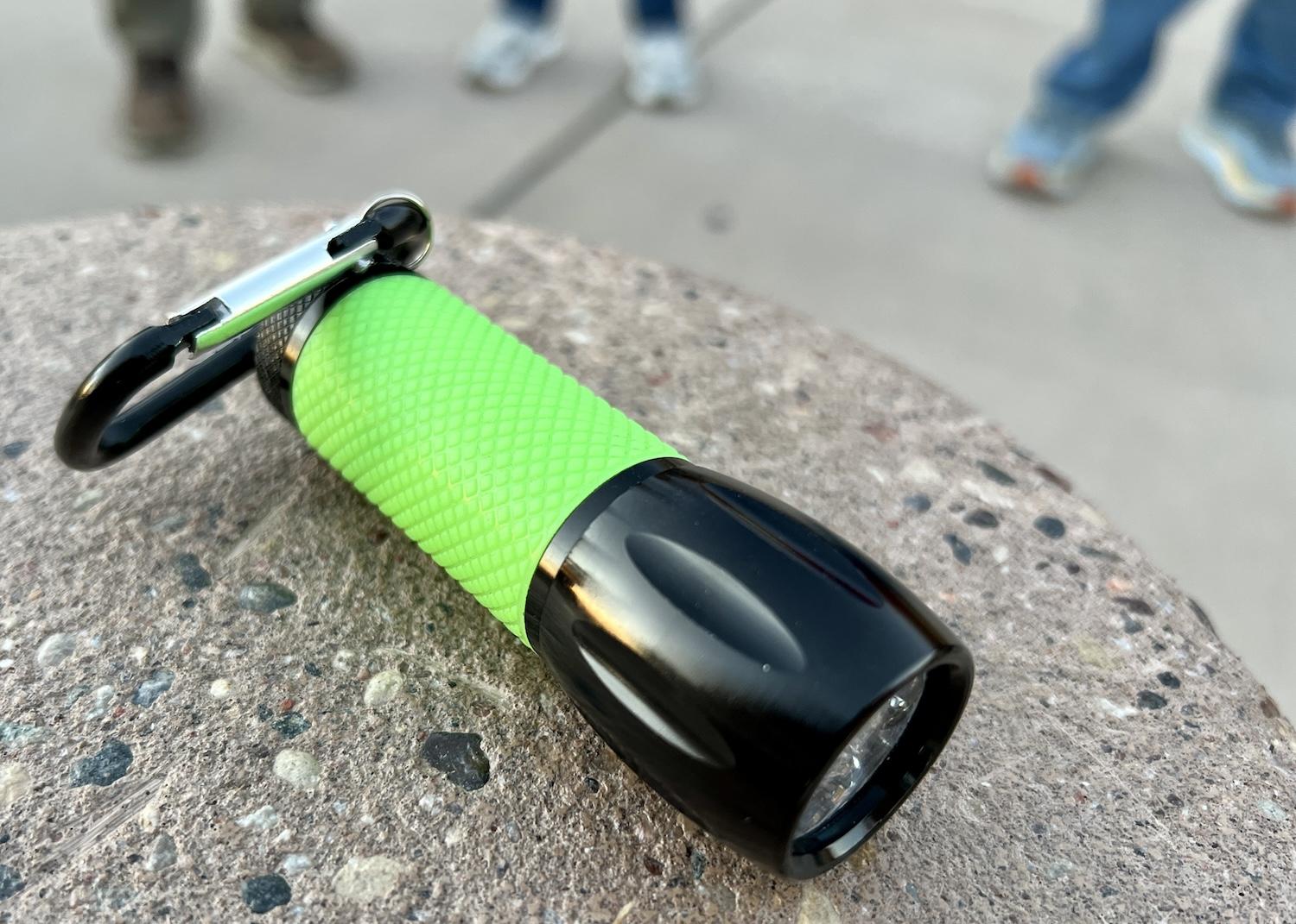 On guided night hikes in Saguaro National Park, rangers will loan you tiny red light flashlights.