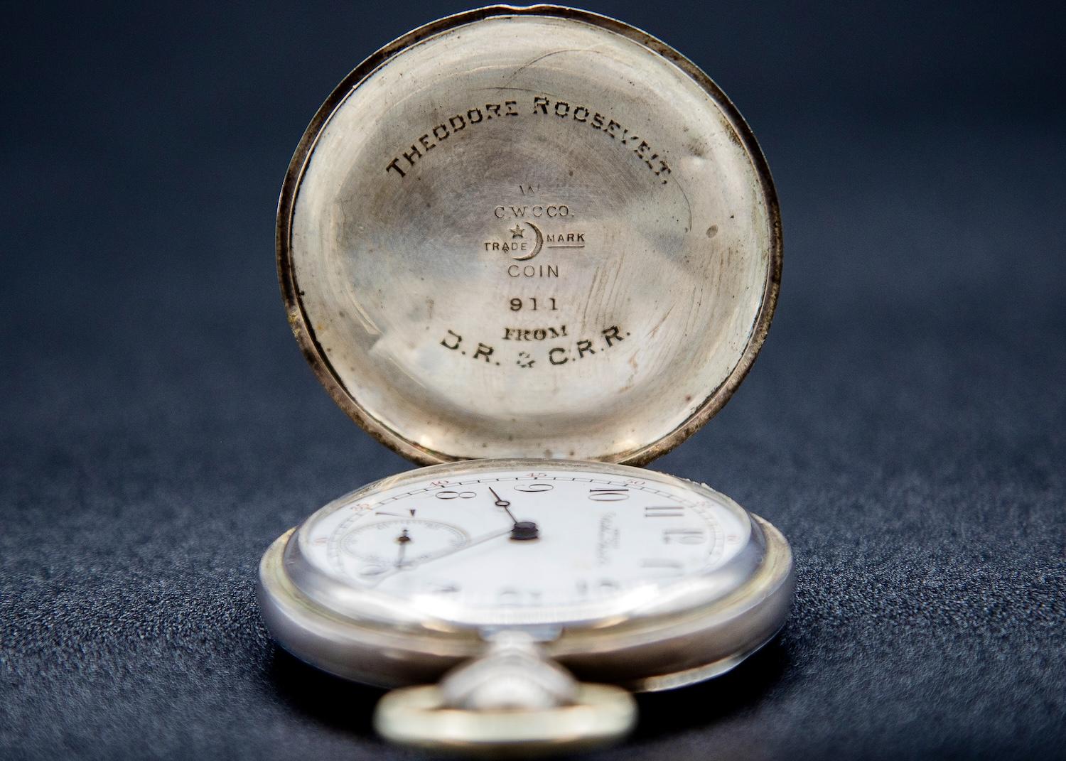 A pocket watch belonging to Theodore Roosevelt, stolen while on loan to the Theodore Roosevelt Inaugural site in Buffalo, has been recovered and returned to Sagamore Hill National Historic Site on Long Island.