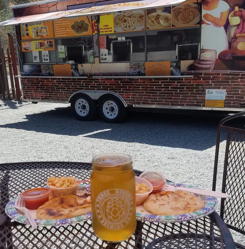 By bringing in food trucks the Three Rivers Brewing Co. near Sequoia National Park was able to stay open this summer/Three Rivers Brewing Co.