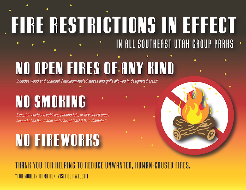 Tighter fire restrictions in place for Arches, Canyonlands national parks