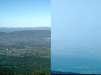 Haze in Shenandoah National Park/NPS