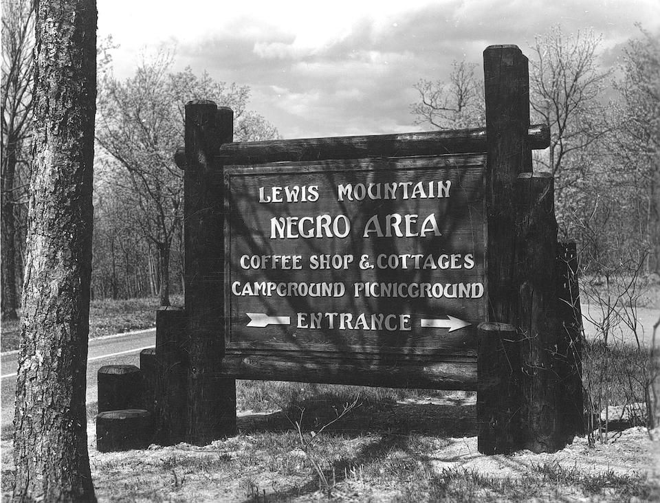 A University of Mary Washington Professor Is Uncovering The Dark Chapter Of Segregation In National Parks/NPS file