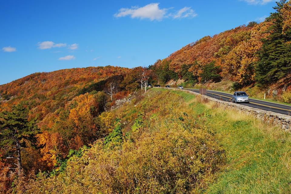 Skyline Drive in Shenandoah National Park/Kurt Repanshek