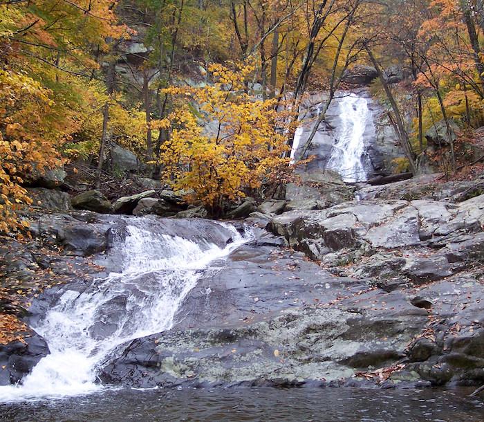 Fall colors in Whiteoak Canyon in Shenandoah National Park/NPS