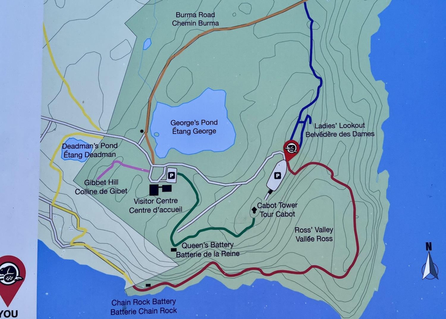 Signal Hill's trails are short, easy to follow and minutes from downtown St. John's.