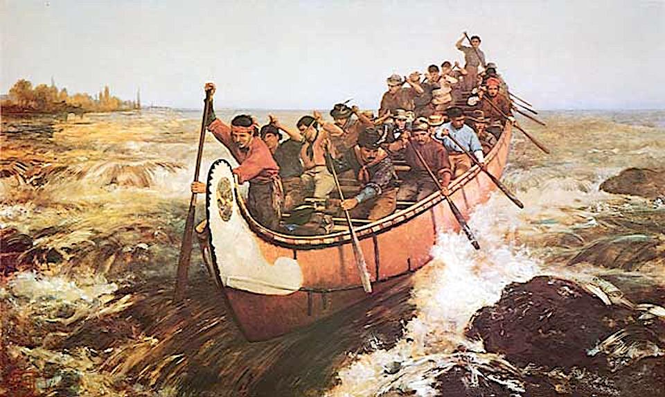 The voyageurs of the 18th century fur trade were a hardy bunch, transporting furs both in 40-foot-long canoes as well as in bundles on their backs as they portaged them to trading posts. Contributor Robert Pahre retraced the "Grand Portage" to get a sense