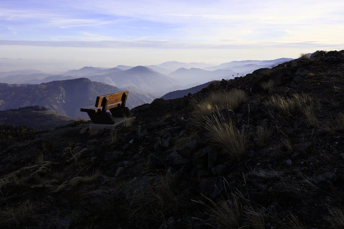 Sunset on Mount Kobau in an area proposed for a national park reserve.