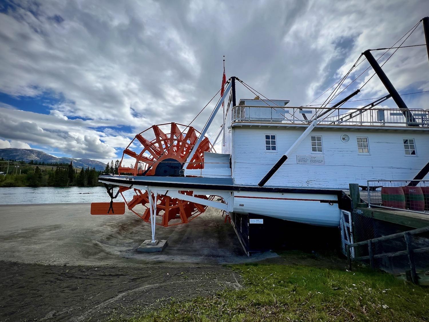 The S.S. Klondike is a sternwheeler from the golden era of Yukon riverboats.