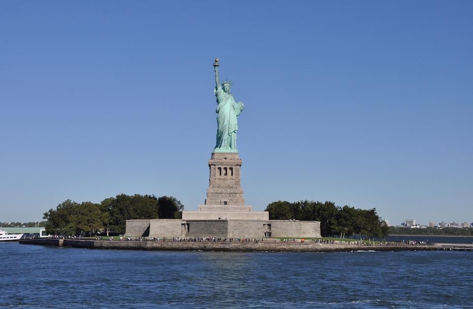 The Statue of Liberty closed to the public Monday due to the Covid-19 outbreak/NPS file