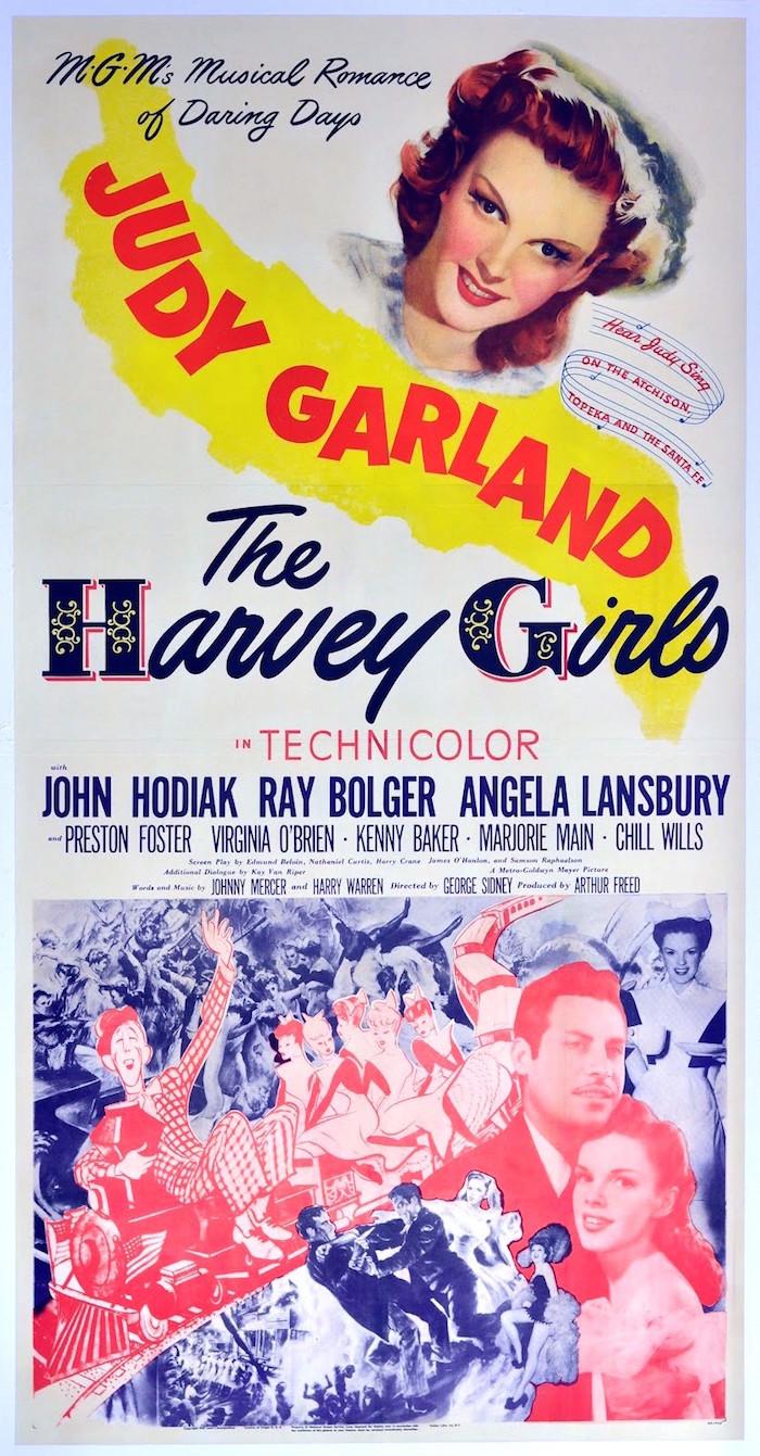 Movie poster for "The Harvey Girls" (1946). MGM