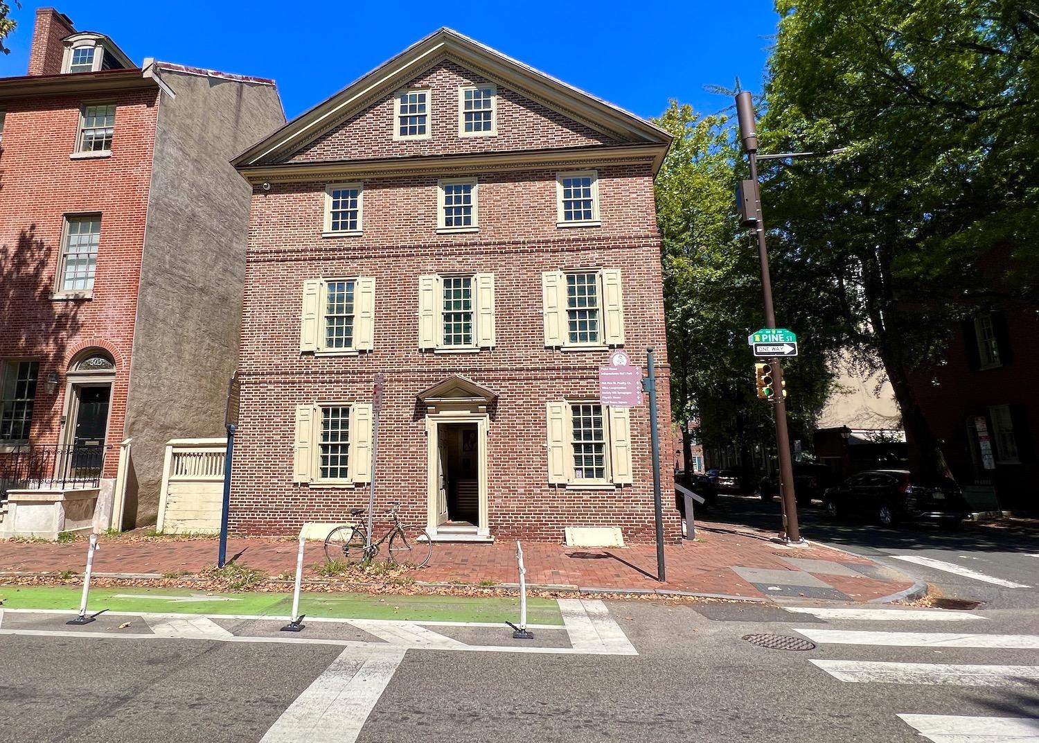 At 0.02 acres, Thaddeus Kosciuszko National Memorial in Philadelphia is the smallest unit in the National Park Service.
