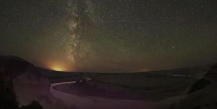 Night skies and light pollution at Theodore Roosevelt National Park/NPS