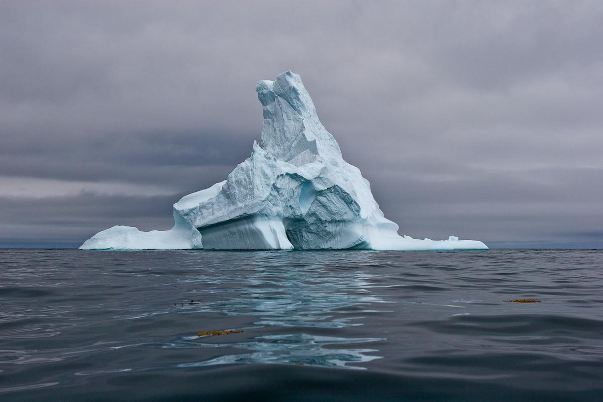 The waters off Torngat Mountains National Park are place where Inuit hunt, fish and travel. This iceberg is in Saglek Bay.