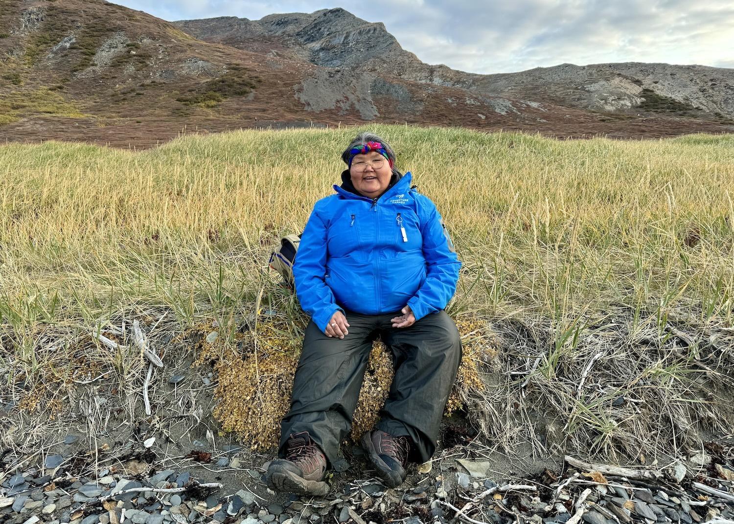 Liz Pijogge, shown in Ramah, is an Inuk from Nain who is a northern contaminants researcher for the government.