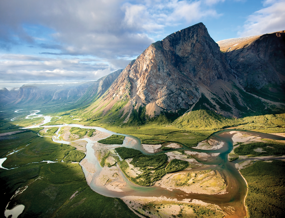 Torngat Mountains National Park in Newfoundland and Labrador.