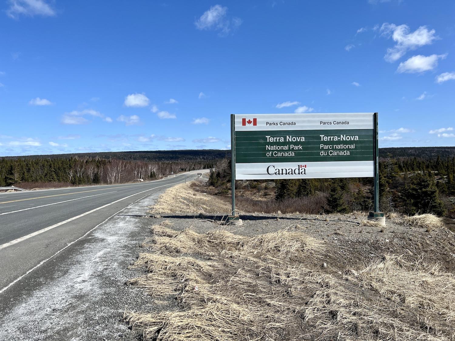 Parks Canada cares for a stretch of Trans-Canada Highway that passes through Terra Nova National Park.