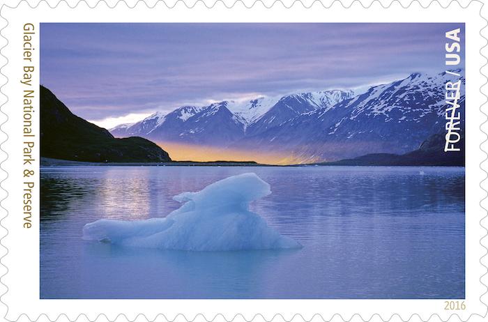 Glacier Bay National Park stamp/USPS