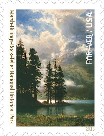 Marsh-Billings-Rockefeller Historical Park stamp/USPS