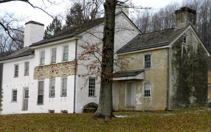 Repairs and rehabilitation work long has existed at Lord Sterling's home at Valley Forge