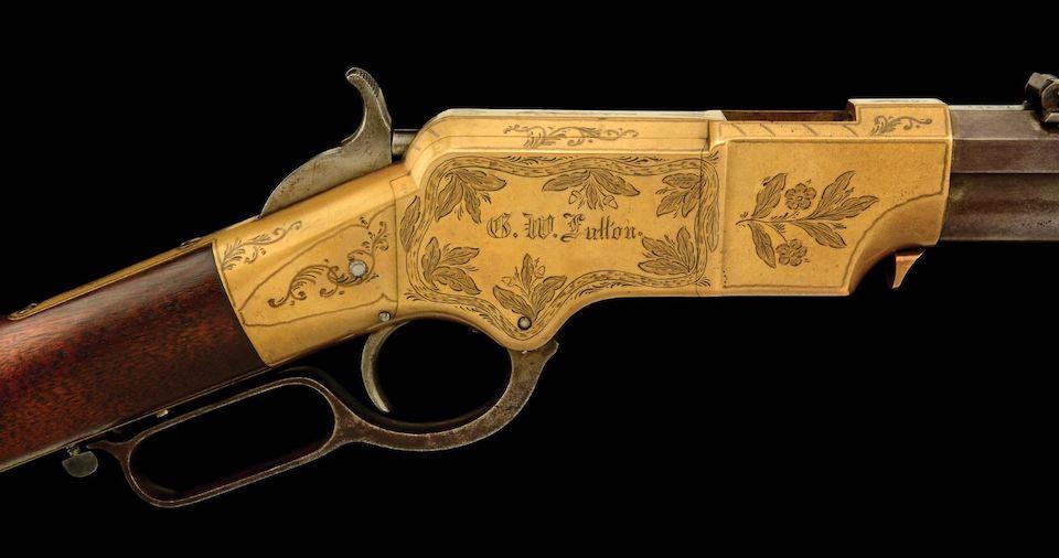 This 1860 Henry rifle was purchased for the Wilson's Creek National Battlefield/Morphy Auctions