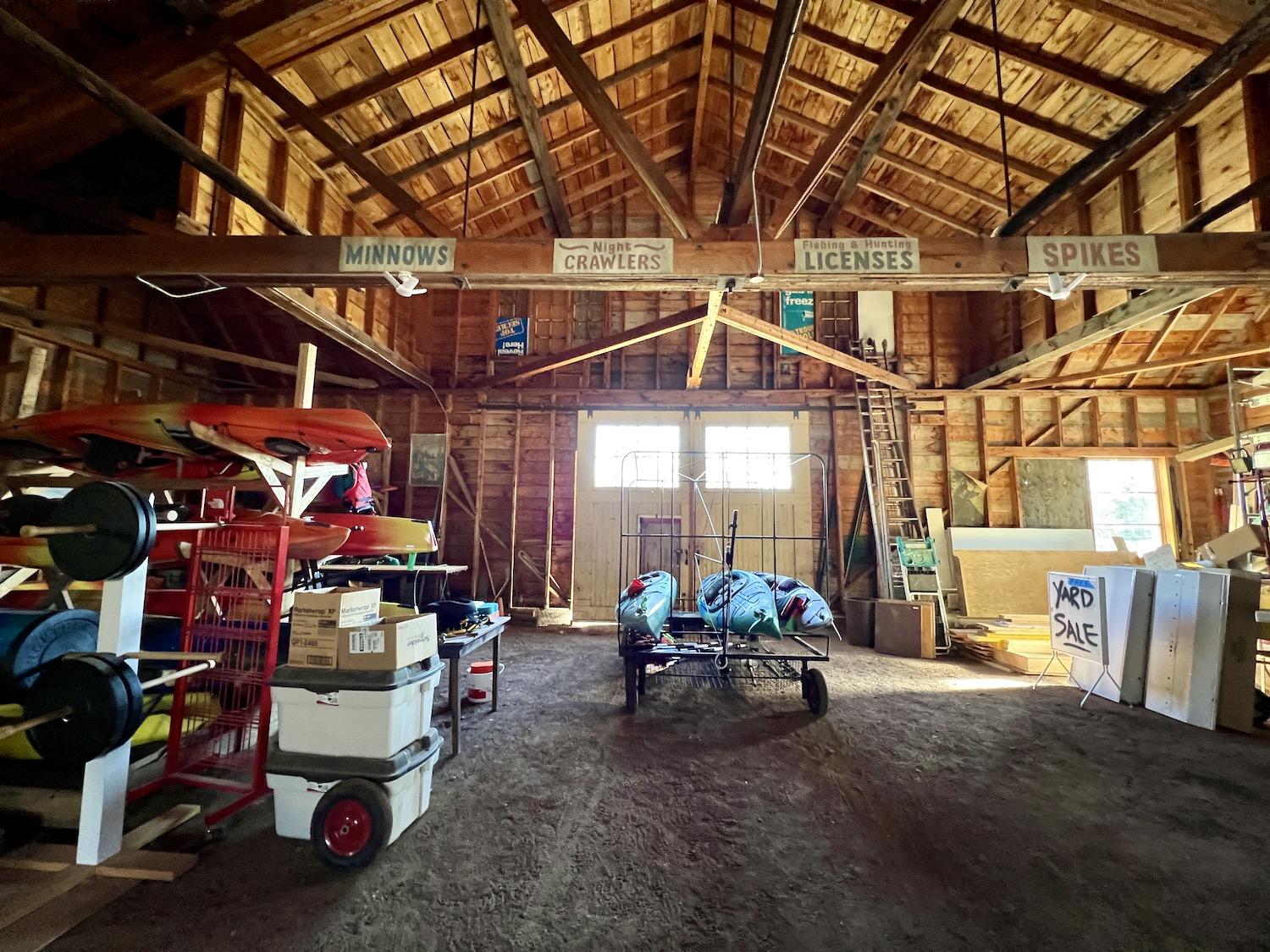 In the HBO megahit The Last of Us, bodies hung from the rafters of what's actually a warehouse for Tamarack Outdoors in the Waterton Lakes National Park townsite.