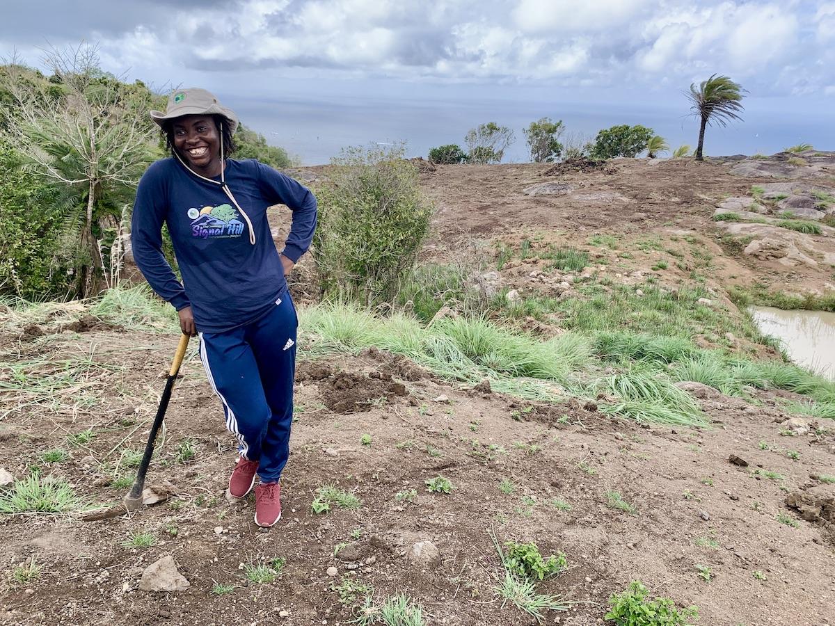 Refica Attwood is the executive director of Wallings Nature Reserve, a community-managed national park in Antigua.